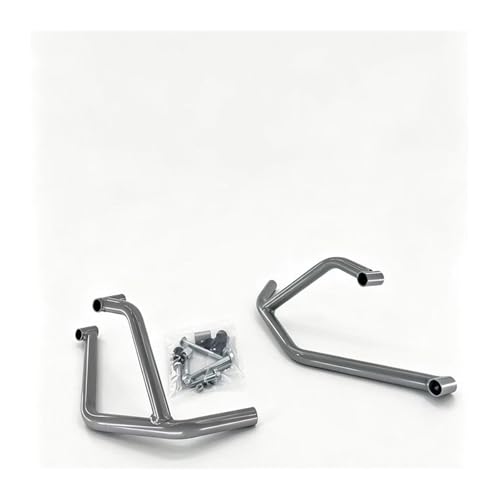Crash bar Tracer 9GT argent supérieur protège réservoir et carénage des chutes