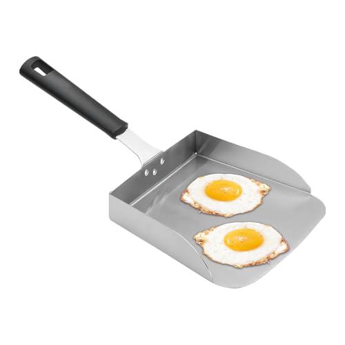 Patifirst Espátula Parrilla - Volteador De Parrilla En Acero Inoxidable,Utensilios de Cocina Accesorios para Barbacoa al Aire Libre Comercial Acampada Fiesta Patio Trasero Unisex