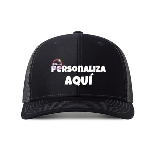 ROHBVMN Gorra Personalizada - Gorras Beisbol Personalizado, Gorra Trucker Viseras para Hombre y Mujer con Foto/Logo/Texto, Gorras Deportiva de Malla, Estilo Casual