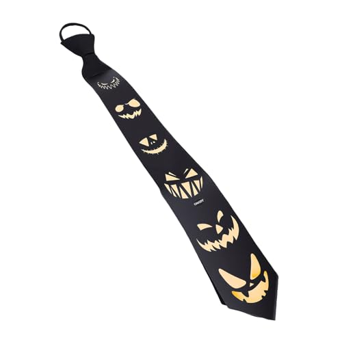 Corbata de PVC con luz para disfraces originales y eventos de ocio 3