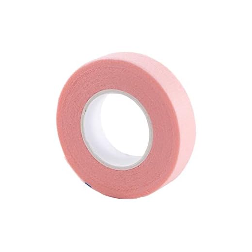 Eyelash Extension Candy Color Tape Cutter Design of Love Heart Donut Shape Tape Holder, Eyelash Extension Tape Cutter(Pink Tape)
