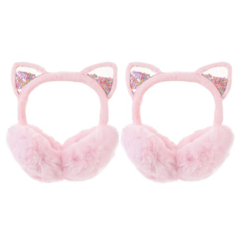 Orejeras infantiles de invierno Ciieeo plegables con forro de felpa suave pack de 2 unidades