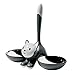 Alessi AMMI09 B Tigrito Cat Bowl, Black, Black