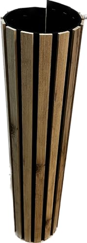 Wandpaneele aus MDF, Akustikplatten, Innendekoration, Wandtätowierungen, Material 3D MDF / 1 Stück = 0,54 m2 / 1 Stück = 90 cmx60 cmx1 cm / 1 cm Dicke (Prague)