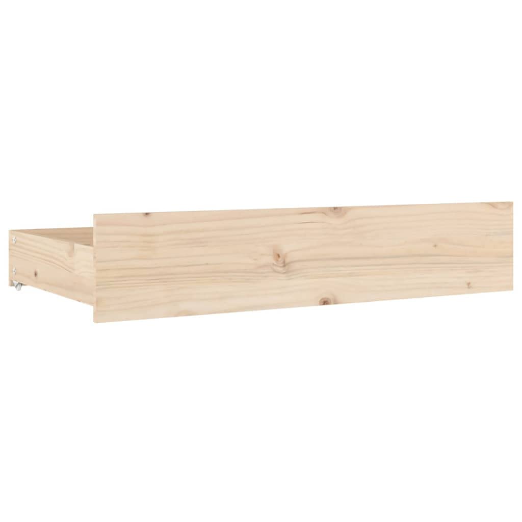 vidaXL Estructura de Cama con Cajones Matrimonial Somier Dormitorio Base Habitación Muebles Mobiliario Hogar Cuarto Descanso Doble 135x190 cm