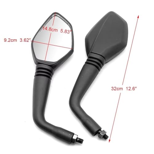 Rétroviseurs moto 390ADV anti-vibration, miroir latéral