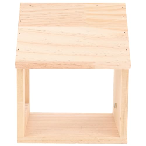 IMIKEYA 屋外用鳥巣箱 鳥の繁殖用ネスティングボックス 小型鳥向け温かい巣居 小鳥のためのガーデンバードハウス