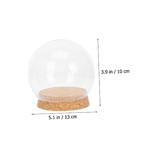 Cloches en verre transparent Cabilock contre la poussière des fleurs - 7