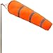 Produktbild ELAULA Windspiel-Set, Garten, Windsack, Ripstop, Outdoor, Windrichtungsmessung, Wetterfahne Windsack für draußen, Flughafen, Bauernhof, Park (Farbe: 60 cm)