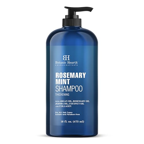 Botanic Hearth Rosemary Shampoo 16 oz with Biotin & Mint
