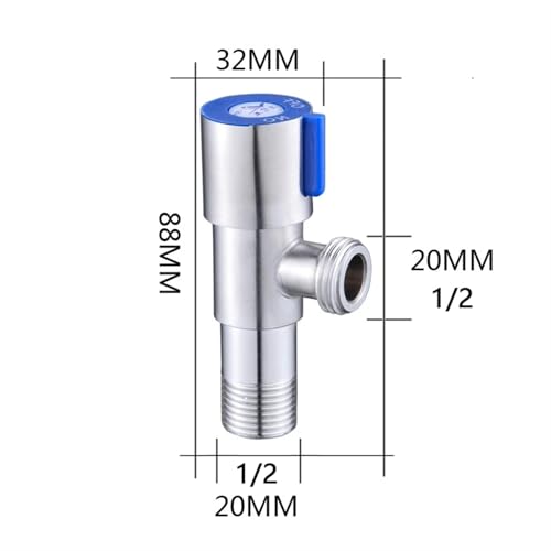 Vanne triangulaire 304 durable en acier inoxydable de haute qualité
