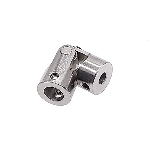 SUOFEILAIMU-PHONE CASE Metal Coupler Universal Joint Coupling for Motor Connector Metal Joint Shaft Couplings with Screw (Inner Diameter : 8mm 8mm)