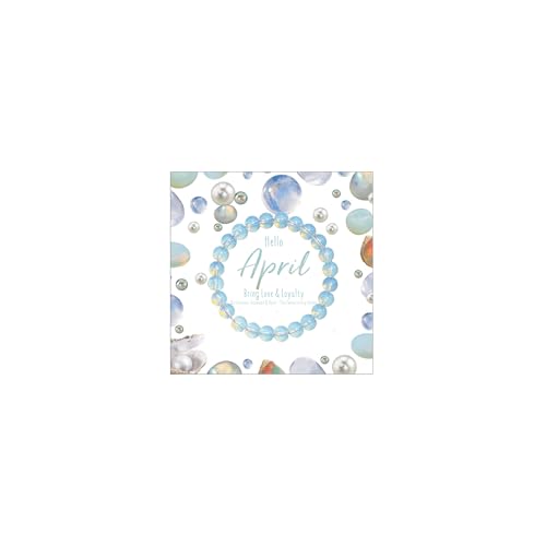Naupyal April Birthstone Bracelet