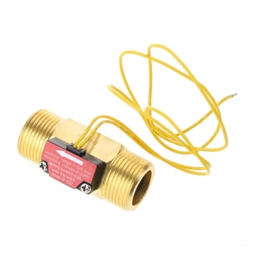 庭のホース散水メーター DN20 真鍮流量計 1.5-50L/min 液体水流量センサースイッチ