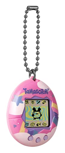 TAMAGOTCHI BANDAI Original Dreamy Shell Original Cyber Pet 90s Adults And Kids Toy With Chain, 1.8 x 4.2 x 5 cm - Image 3