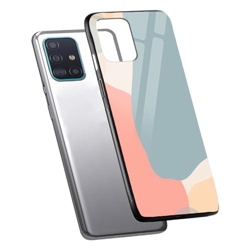 Image of COLORflow Back Cover Compatible with Samsung Galaxy A71 | Stone Marble | Shockproof TPU Bumper Cover with Camera Protection Back Cover Compatible with Samsung Galaxy A71