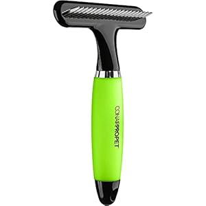Conairpro Dog  Cat Dog Brush for Shedding Ideal for All Pets and Breeds 34 Rake to Help Reduce Heavy Undercoat Wetdry Brush Yellow  Cucciolini Doodles Conairpro dog  cat dog brush for shedding ideal for all pets and breeds 34 rake to help reduce heavy undercoat wetdry brush yellow   cucciolini doodles