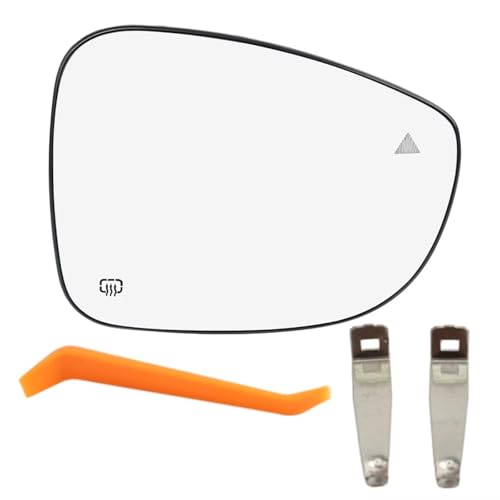 車の外装のバックミラーガラス Compatible With Chrysler For Pacifica 2017-2025 For Voyager 2020-2022 For 2024 ヒーター付き ウィング バックミラー ガラス ブラインドスポット(R