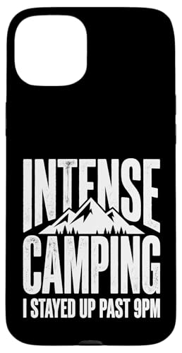 Intense Camping I Stayed Up Past 9PM �}�E���e�� �O���t�B�b�N �X�}�z�P�[�X iPhone 15 Plus �p