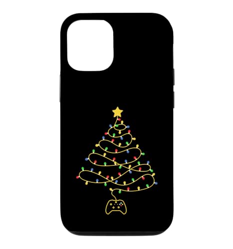 Video Game Christmas Tree Lights Gaming Controller �X�}�z�P�[�X iPhone 12/12 Pro �p