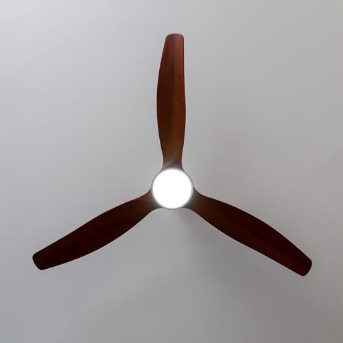 Cecotec Deckenventilator mit Licht EnergySilence Aero 5275 DarkWood, 40W, 52" DC Motor, Fernbedienung, LED-Licht, Timer… – Ansicht 5