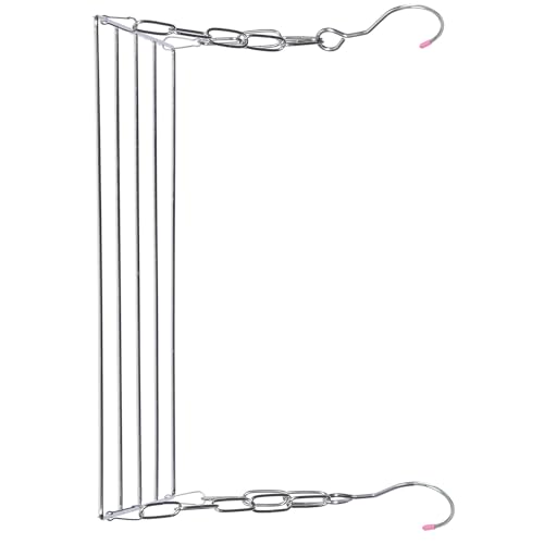 Toyvian de Acero Inoxidable y Estructura en Espiral Diseño y Uso Multiusos para Zapatos y Calcetines Adecuado para