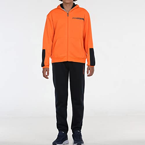 John Smith Junior Niño Bonzo Poliéster Mezcla Traje Jogging, Tamaño 14, No.529 Naranja Fluor Cover