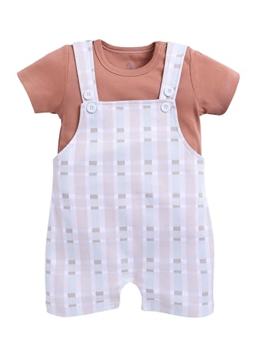 Image of BABY GO 100% Cotton Full Sleeves Dungaree /Overall for Baby Boys and Girls