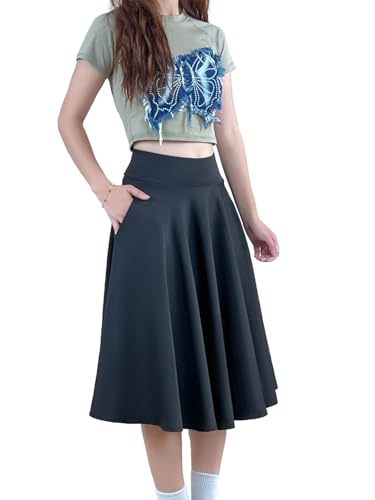 [Sharphon] �t���A�X�J�[�g �l�C�r�[ ���n �n�C�E�F�X�g �I�V���� �t�� ���f�B�[�X�����O�X�J�[�g ������ ���q���� ������� ������ �V���n �̌^�J�o�[ ������� REI218