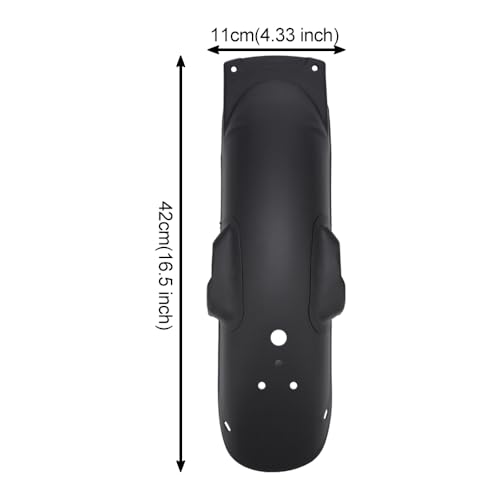 Image of Blueshyhall Motorcycle Rear Fender Mudguard Guard Wheel Cover Black for CG125, T2256