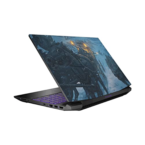 Peau autocollante HP Pavilion 15.6 au café ou bureau