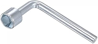 sourcing map 7mm Metric L Shaped Angled Open Hex 6 Point Socket Wrench, Single Ended