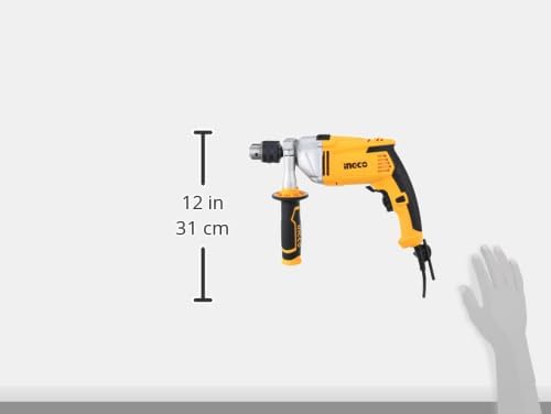 Ingco ID11008 Impact Drill with dimensions