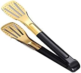 Cooking Tongs Tongs,Non-Slip Stainless Steel Food Meat Salad Bread Serving For Barbecue Kitchen Accessories Cooking Utensils(Pink)