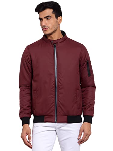 Veste bomber marron pour homme, blouson d'extérieur léger et élégant