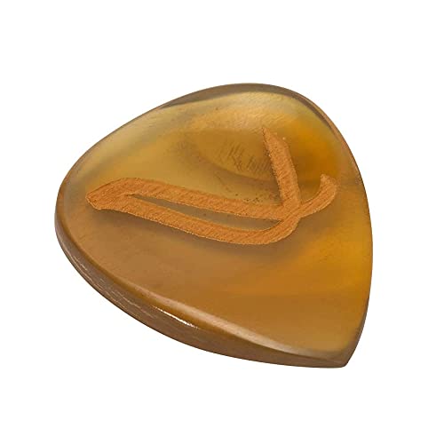 Wambooka Handcrafted Guitar Picks Set – Premium Bone, Horn, Wood & Coconut Guitar Picks with Anatomical Grip – Unique Handmade Guitar Plectrums in Wooden Gift Box