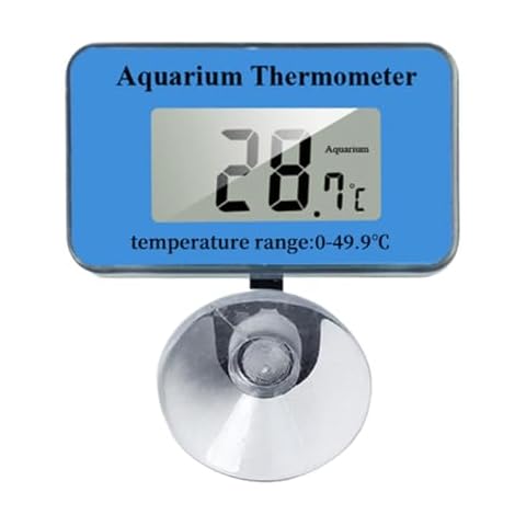 Digital Fish Tank Thermograph with LCD Display Cover