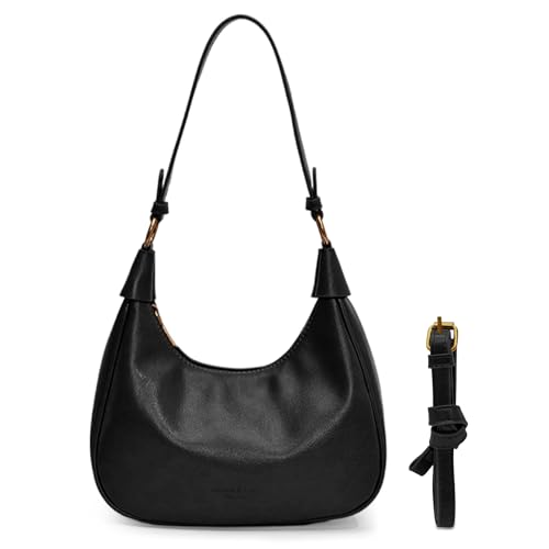 Hobo compact avec deux bandoulières amovibles pour femme active