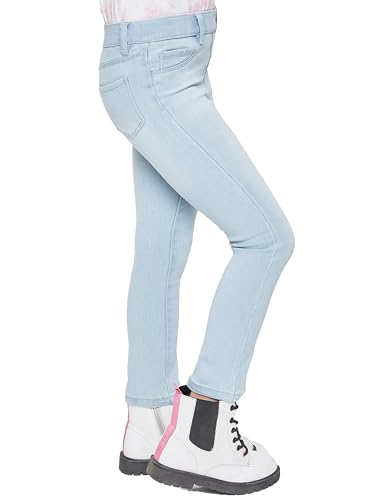 Toddler Girls Faux Front Pull On Skinny Jeans2