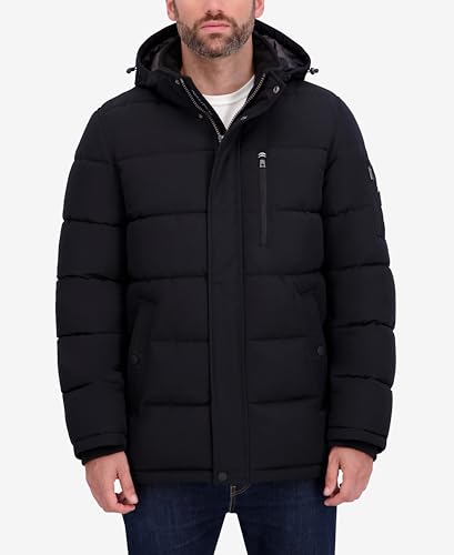 Image of Nautica Men's Heavyweight Puffer Jacket - Parka Winter Coat, Regular, Big & Tall Sizes