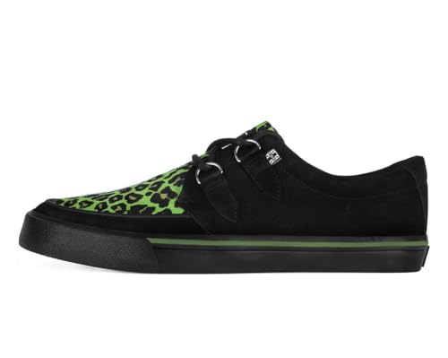 Image of TUK Suede Creeper Sneaker Shoes for Women and Men, D Ring Lace Up Shoes
