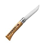 Opinel Knife with steel blade and Corkscrew