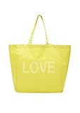 we care s.Oliver (Bags Damen Shopper, 12D1 Flashing Yellow Placed, 1