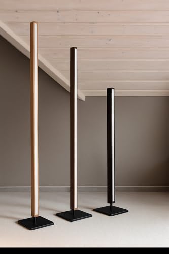 Image of THE GRANDEUR Modern LED Floor Lamp, American Walnut Wood, 60cm Height, Lamp for Living Room Decoration, Floor Lamp for Living Room