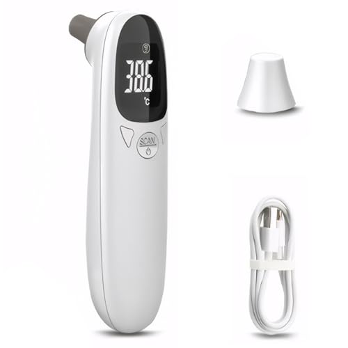 image for QCdeSoulBLV Ear Thermometer for Pet, Accurate 32-42.9℃ Ear Temperatu