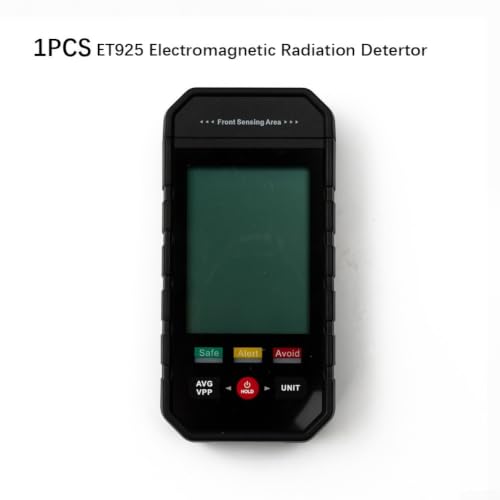 Detector de radiación electromagnética ET925 con pantalla digital LCD 3