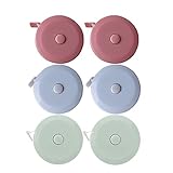 【Rango de medición】: Frente 150 cm / Parte posterior 60 pulgadas, cinta métrica de costura de doble cara, alta precisión, escala clara, marcas grandes y claras, fácil de leer.