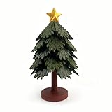 ZHRTZ Trivets for Hot Dishes, Tree Shape Trivet Set, 5 Trivets + 1 Stand stored Like a Christmas Tree,Foldable Kitchen Trivet,for Hot Dishes、Pot、Bowl、Teapot、Hot Pot Holder