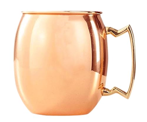 IMTRA FASHION Tazas De Cobre Para Beber Agua Juego De 2 Tazas De Cobre Sin Revestimiento Vasos De Cobre Para Beber Hechos A Mano