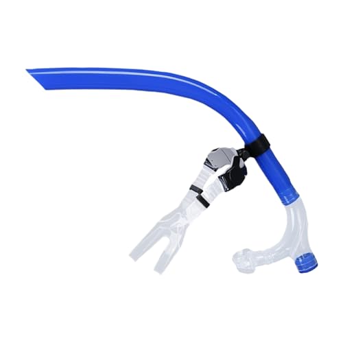Tubo de Snorkel para Entrenamiento en Piscina, Tubo de Snorkel de Silicona, Soporte con Cinturón de Entrenamiento Equipo de Buceo y Natación para Piscina y Aguas Abiertas